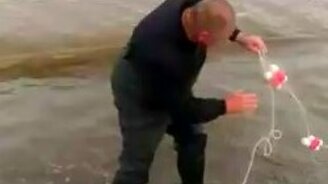 Самая быстрая ловля рыбы - смотреть видео (1:06)