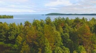 Красоты Карелии с высоты - смотреть видео (2:02)
