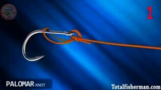 Девять лучших рыболовных узлов - смотреть видео (1:53)