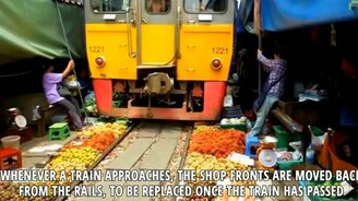 Самые необычные поезда и железные дороги - смотреть видео (9:42)