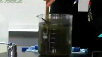 Находчивая учительница химии - смотреть видео (2:25)