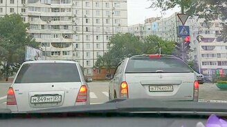 Перепутали полосы? - смотреть видео (0:20)