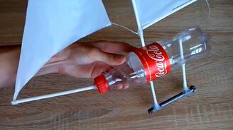 Как сделать яхту из бутылки - смотреть видео (6:40)