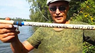 Спиннинг-самоделка из палки - смотреть видео (8:00)