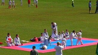 День физкультурника в Минусинске - смотреть видео (10:00)