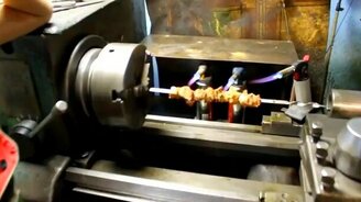 Шашлык для токаря - смотреть видео (0:14)