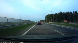 Самый бессовестный пешеход - смотреть видео (0:23)