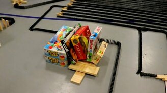 Грандиозная последовательность из домино - смотреть видео (14:45)