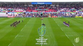 Ритуальный женский танец перед матчем по регби - смотреть видео (1:23)