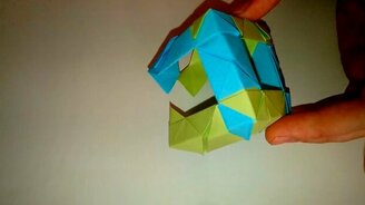 Делаем модульный куб - смотреть видео (4:12)