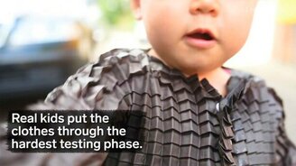 Одежда, которая растёт вместе с ребёнком - смотреть видео (1:32)