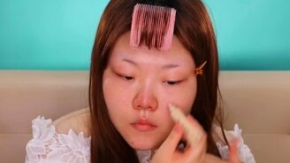 Чудесное преображение азиатки - смотреть видео (7:37)