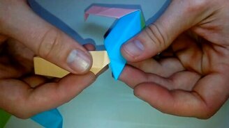 Делаем модульный куб из бумаги - смотреть видео (3:43)