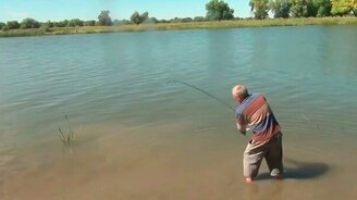 Удачно крупный улов - смотреть видео (2:07)