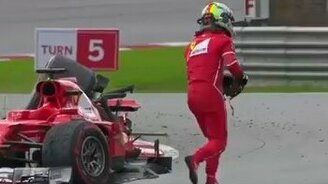 Доброта на "Формуле-1" - смотреть видео (0:17)