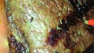 Как в одну секунду стать вегетарианцем - смотреть видео (0:34)