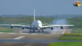 Пилот против силы бокового ветра - смотреть видео (3:50)