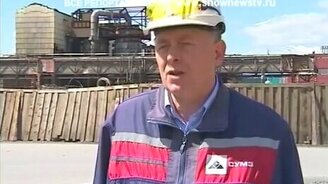 Как сносят высокие кирпичные трубы - смотреть видео (4:19)