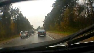 Неуравновешенность недопустима на дороге - смотреть видео (1:37)