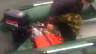 Когда впервые за рулём лодки - смотреть видео (2:04)