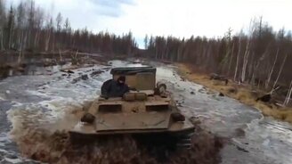 Уникальнейшие советские вездеходы - смотреть видео (7:15)
