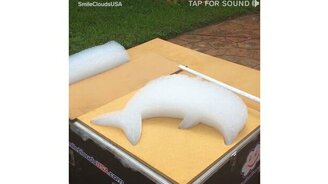 Летающая пена - смотреть видео (1:34)