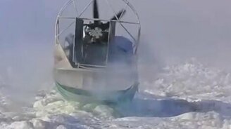 Суровое якутское такси - смотреть видео (0:28)