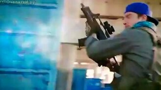 Разноцветная стрельба - смотреть видео (2:05)