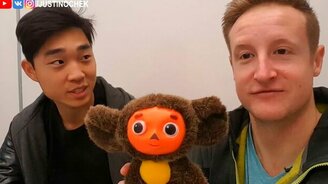 Иностранцы и Чебурашка - смотреть видео (4:14)