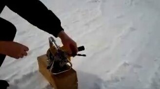 Бензодрель - удобная вещь! - смотреть видео (2:24)