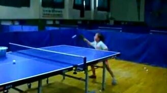 Маленькая теннисистка - смотреть видео (1:07)