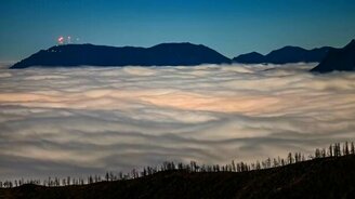 Океан облаков! - смотреть видео (0:43)