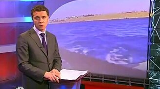 Прыгнул и убил акулу - смотреть видео (0:33)