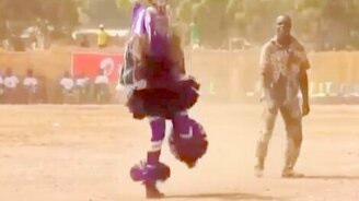 Африканский танец талисмана - смотреть видео (0:45)