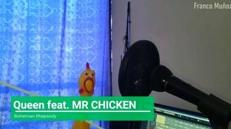 "Богемская рапсодия" в исполнении курицы - смотреть видео (1:11)