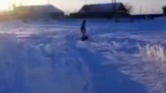 Пообещал жене шубу - смотреть видео (0:25)