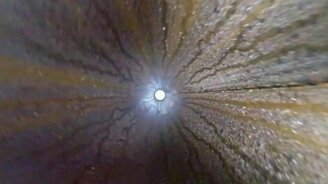 Спуск камеры в скважину - смотреть видео (5:40)