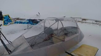 Отличные аэросани - смотреть видео (1:47)