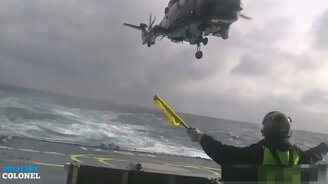 Как трудно быть пилотом вертолёта в непогоду - смотреть видео (10:32)