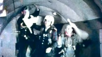 Коты и голуби в невесомости - смотреть видео (1:28)