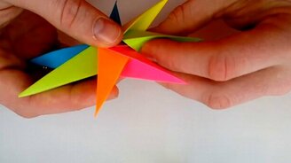 Звезда из бумаги - смотреть видео (3:30)
