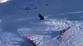 Почему лыжи не едут? - смотреть видео (0:21)