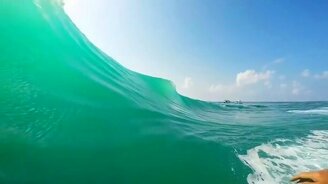 Сёрфинг от первого лица - смотреть видео (0:59)