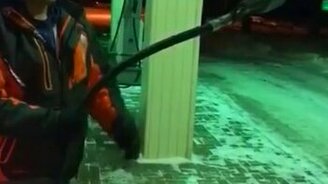 Летняя солярка зимой - смотреть видео (0:36)