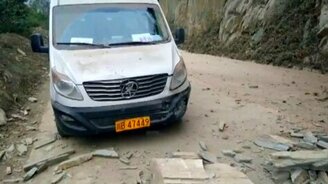 Бдительный китайский водитель - смотреть видео (0:59)