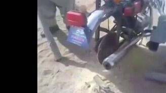 Циркулярная пила "на коленке" - смотреть видео (0:51)