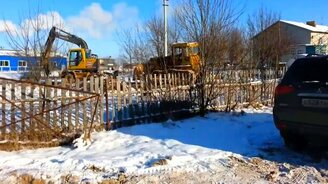 Падение водонапорной башни - смотреть видео (1:23)