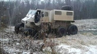 Вездеход-болотоход "Борей" - смотреть видео (3:13)