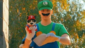 Кот Супер Марио - смотреть видео (3:10)