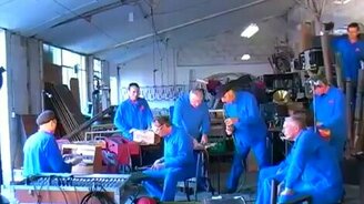 Минутка музыки на складе - смотреть видео (1:25)